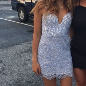 NBD Lace Mini Dress